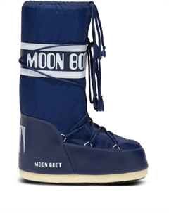 Зимние сапоги с логотипом, синий Moon boot