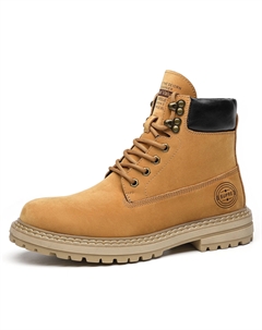 Мужские ботинки Cahhrrn X Martin Boot Men Beige Chint