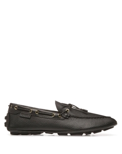 Топсайдеры Kyan с нашивкой-логотипом, черный Bally