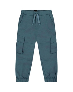 Брюки-джоггеры с накладными карманами для мальчиков - Little Kid, зеленый Deux par deux