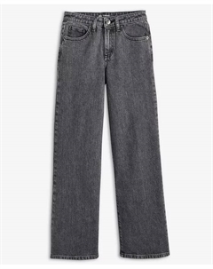 Джинсы Lulu с широкими штанинами для девочек и подростков, черный Epic threads