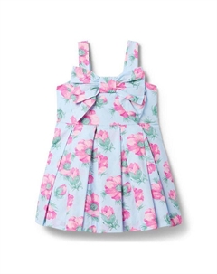Платье для девочек "The Blossom Bow" - малышки, маленькие дети, подростки, синий Janie and jack