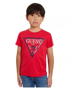 Футболка с коротким рукавом Big Boys Soft Jersey Classic Logo, красный Guess