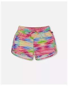 Детские принтованные плавательные шорты Multicolored, мультиколор Deux par deux