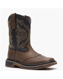 Ботинки для верховой езды Boys Carbo-Tec LT Pull-On Saddle, коричневый Georgia boot