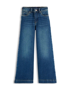 Джинсы с широкими штанинами Girls' Core the Wave - для малышей и детей постарше, синий Scotch&soda