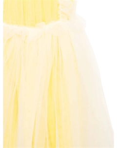 Платье миди с оборками, желтый Hucklebones london