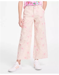 Широкие укороченные брюки Riveria для девочек, коричневый/бежевый Epic threads