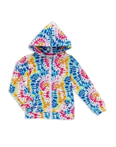 Детская худи с принтом и молнией оверсайз - для малышей и детей постарше, мультиколор Terez