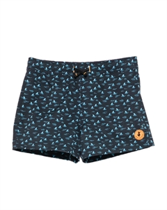 Шорты для плавания с акульим принтом, синий Save the duck kids