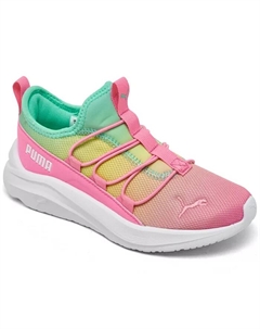 Детские повседневные слипоны Soft Ride One4All Slip-On Fade от Finish Line, мультиколор Puma