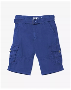 Шорты карго для мальчиков с поясом, 8-18, синий Xray