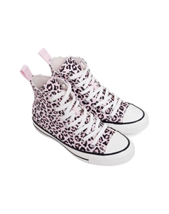 Высокие кеды Chuck Taylor All Star с леопардовым принтом, розовый Converse kids