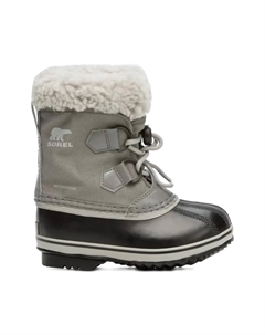 KIDS непромокаемые сапоги с подкладкой из искусственного меха, серый Sorel