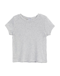 Футболка с короткими рукавами для девочек - подростковая, серый Splendid