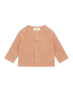 Детский кардиган из органической пряжи, розовый Vild house of little