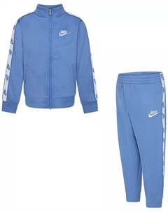 Детский спортивный костюм Dri-FIT 2-предметный с молнией, синий Nike