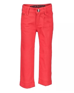 Брюки Big Boys Red Slim Fit с пятью карманами из твила, красный Elie balleh