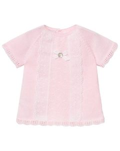 Детский свитер LINDA для девочек, розовый Paz rodriguez