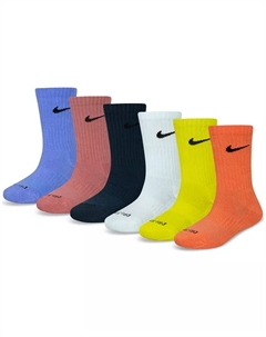 Детские носки Performance Crew, 6 пар, синий Nike