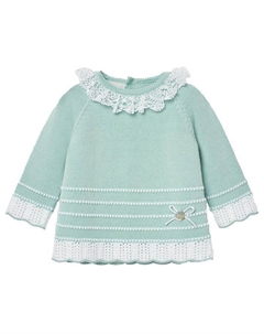 Детский свитер EIDO для девочек, зеленый Paz rodriguez