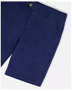 Шорты-бермуды Big Boys Slant Pocket, темно-синие, синий Deux par deux