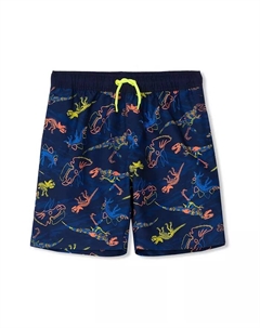 Плавки Big Boys Husky Active Stretch, синий Lands' end