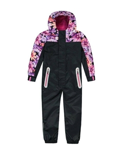 Девочкин комбинезон для межсезонья - для малышей, черный Deux par deux