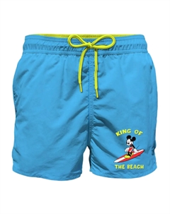 Шорты для плавания с принтом Mickey Muse для серфинга, синий Mc2 saint barth kids