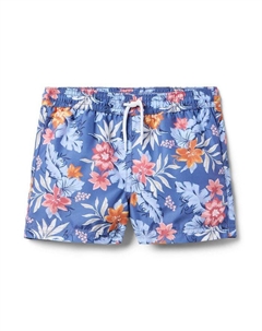 Детские плавки с тропическим принтом - для малышей и детей постарше, синий Janie and jack