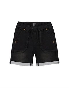 Детские джинсовые шорты из вельветового денима - Baby, черный Deux par deux