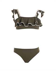 Детский купальник Beryl из двух частей - для малышей и детей постарше, зеленый Nessi byrd