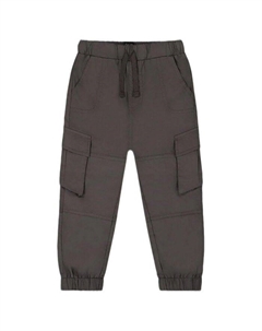 Брюки-джоггеры с накладными карманами для мальчиков - Little Kid, серый Deux par deux