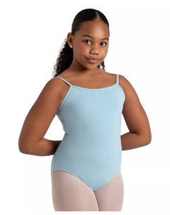 Детский топ-боди Leotard с регулируемыми бретелями, синий Capezio