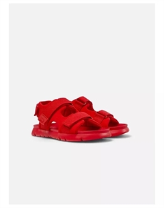 Детские сандалии Oruga Unisex с двумя ремешками, красный Camper