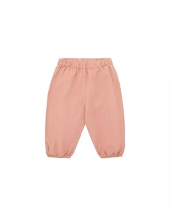 Детские брюки-бананы из органического хлопка, розовый Vild house of little