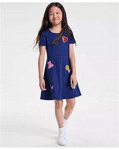 Платье с пайетками для девочек Little & Big Girls, синий Epic threads