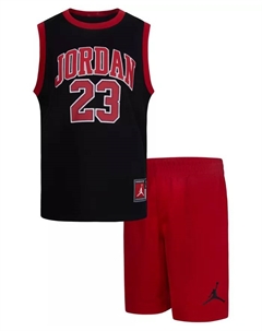 Детский комплект из 2 предметов Little Boys 23 Jersey, мультиколор Jordan