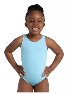 Детский топ-комбинезон для девочек, синий Capezio