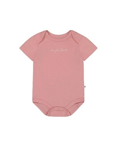 Детский комбинезон из органического хлопка для девочек - Baby, розовый Deux par deux