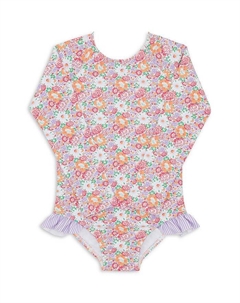 Детский комбинезон-рашгард для плавания - Baby, Little Kid, Big Kid, мультиколор Minnow