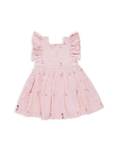 Детское платье-балерона Elise из марли для девочек, розовый Pink chicken