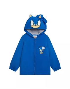 Детский дождевик с капюшоном Big Boys Ornament, синий Sega sonic the hedgehog