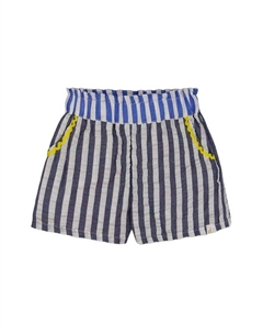 Детские шорты из пике для девочек - Little Kid, синий Deux par deux