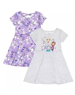 Девочки 2 упаковки платьев-футляров Toddler Girls 2 Pack Skater Dresses, мультиколор Frozen