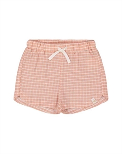 Девочки. Короткие шорты с эффектом "кринкл" - для малышей, розовый Deux par deux