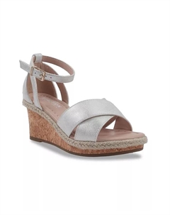 Сандалии на пробковой платформе Anastasia Charlie для девочек и подростков, белый Kenneth cole reaction