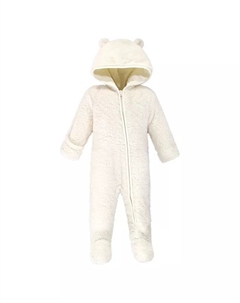 Детский комбинезон Hudson с искусственным мехом, 1 шт., синий медвежонок, 3-6 месяцев, мультиколор Hudson baby