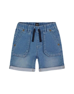 Шорты для мальчиков из денима с велюровой подкладкой - Little Kid, синий Deux par deux