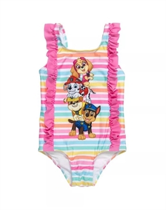 Купальник цельный для девочек, розовый Paw patrol